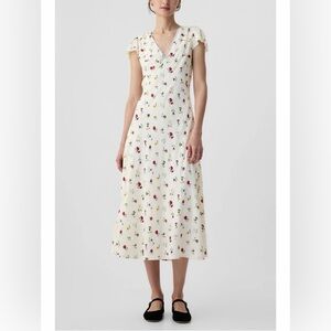 Gap x Doen Floral Midi Dress 00